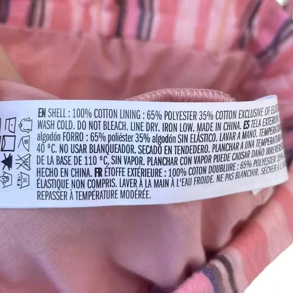 Anthropologie English Factory Striped Crop Top - Picture 6 of 9